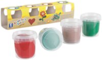 Feuchtmann 628 0518 - Children's Soft clay 4x 150 grams - Nature