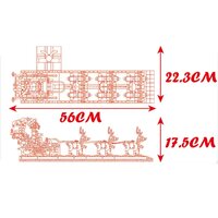 Mould King 10154 Kerstman op Arreslee