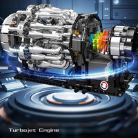Mould King 10216 Turbojet Engine