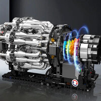 Mould King 10216 Turbojet Engine