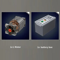 Mould King 10216 Turbojet Engine