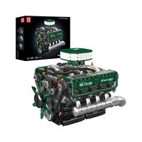 Mould King 10182 V8 Tank Engine