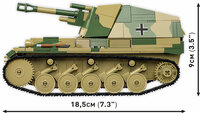 COBI 2598 SD.KFZ.124 Wespe
