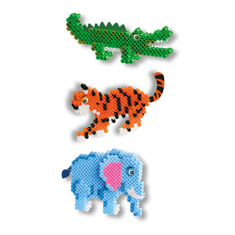 SES Beedz Iron on beads - Safari animals
