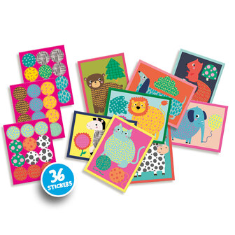 SES Creative My First - Animal print stickers