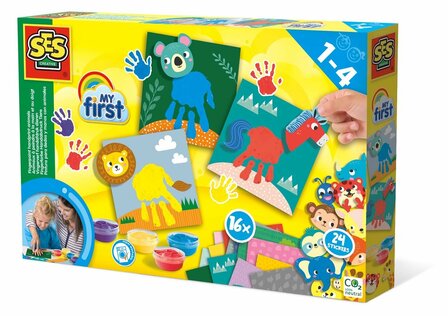 SES Creative My First - Fingerpaint handprint animals