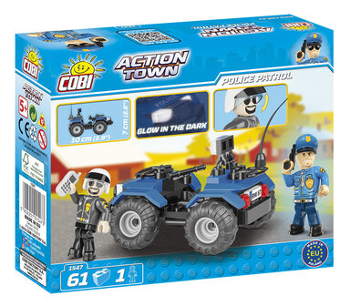 COBI - Action Town 1547 - ATV Police Patrol