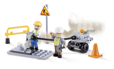 COBI - Action Town 1660 - Wegwerkzaamheden
