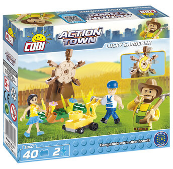 COBI Action Town 1860 - Vrolijke tuinman