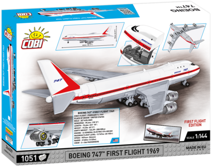 COBI 26609 Boeing 747 First Flight 1969