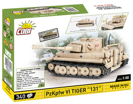 Cobi WW2 2710 - Panzer VI Tiger 131
