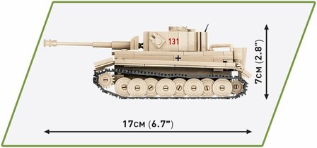 Cobi WW2 2710 - Panzer VI Tiger 131