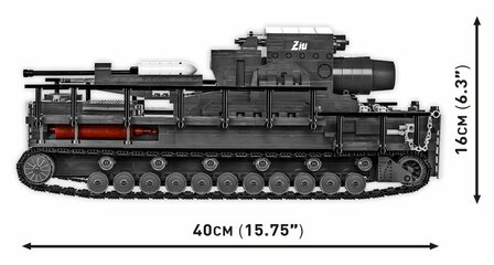 COBI WW2 2560 60cm Karl-Gerat 040 ZIU