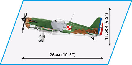 Cobi WW2 5724 - Morane Saulnier MS.406