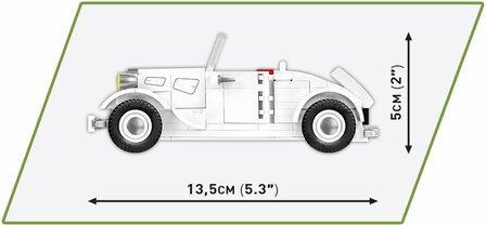 COBI  WW2 2264 - Citro&euml;n Traction 7C