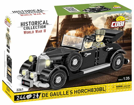 COBI  WW2 2261 De Gaulle&#039;s Horch830BL