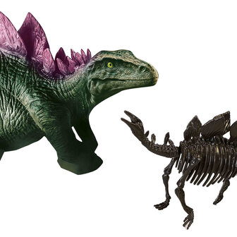 SES - Explore - Dino und Skelett ausgraben 2 in 1 - Stegosaurus