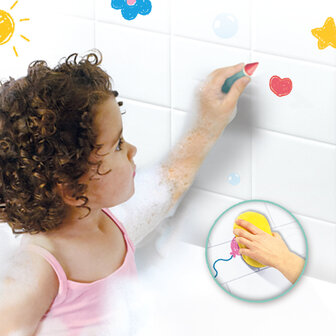 SES - Tiny Talents - Bath crayons - 8 colours