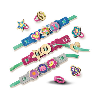 SES Easy rings and glitter bracelets