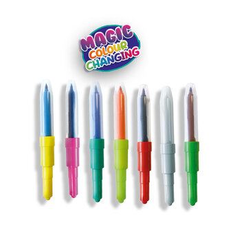 SES Blow airbrush pens - Magic colour changing