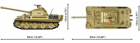 COBI 2655 Panzer V Panther Ausf. G Pudel