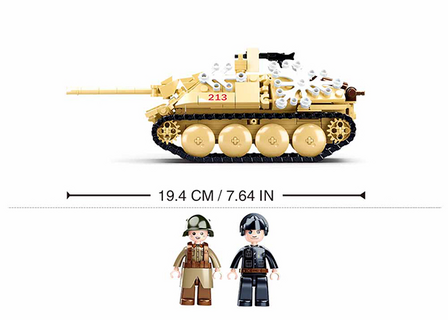 Sluban Tank Destroyer  M38-B0976