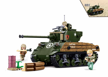Sluban M4A3 (76W) tank
