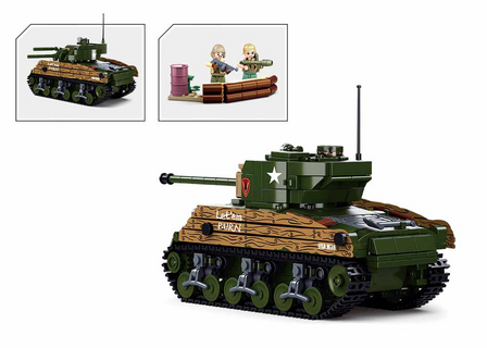 Sluban M4A3 (76W) tank