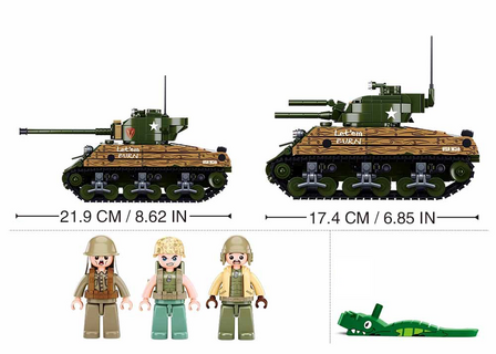 Sluban M4A3 (76W) tank