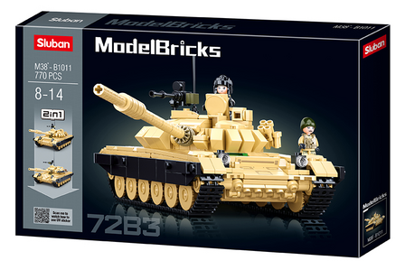 Sluban T-72B3 gevechtstank  2in1