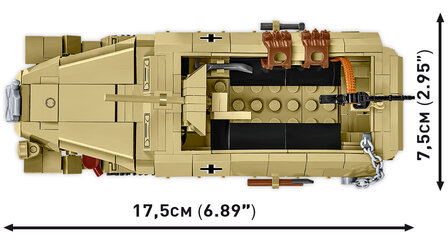 COBI 3130 Half-Track Sd.Kfz. 251/10