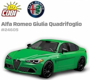 COBI 24605 Alfa Romeo Giulia Quadrifoglio