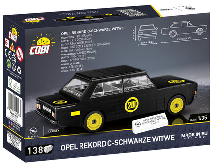 COBI 24597 Opel Rekord C