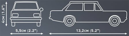 COBI 24597 Opel Rekord C