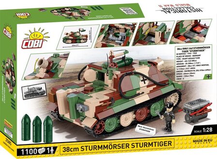 COBI 2585 38cm Sturmm&ouml;rser &quot;Sturmtiger&quot;