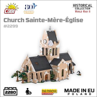 COBI 2299 Sainte-M&egrave;re-&Eacute;glise kerk
