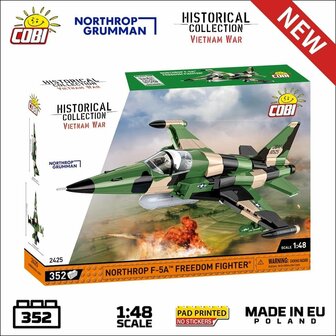 COBI 2425 Northrop F-5A  FREEDOM FIGHTER