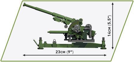 COBI 2294 Kanon de 90mm Model 1939