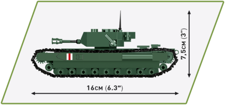 Cobi WW2 2717 - Churchill MK.IV