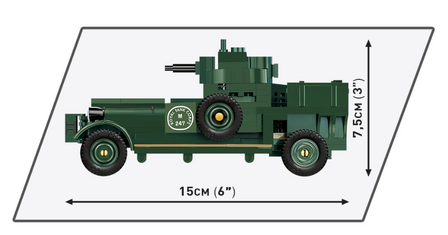 COBI WW1 2988 Rolls Royce Armored Car