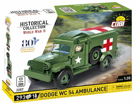 COBI WW2 2257 - Dodge WC54 Ambulance