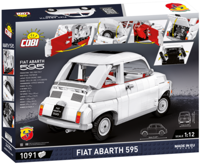 COBI 24354 Fiat 500 Abarth 1965