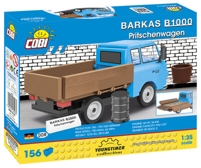 COBI 24593 - Barkas B1000 bakwagen