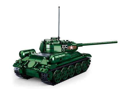 Sluban Medium tank (Groen) M38-B0976 