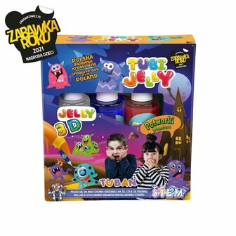 Tuban - Tubi Jelly set met 3 kleuren - monsters