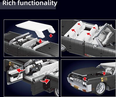 Mould King 10118 Continental Convertible