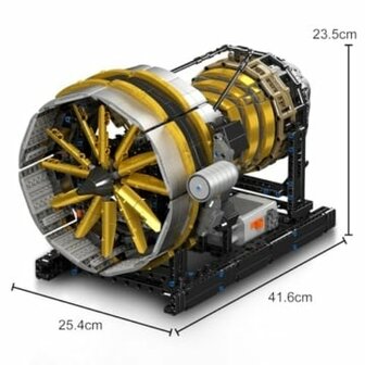 Mould King 10141 Aircraft Engine