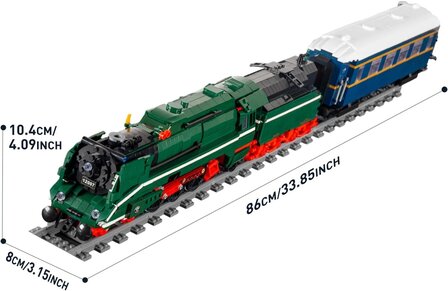 Mould King 12007 BR18 201 German Express