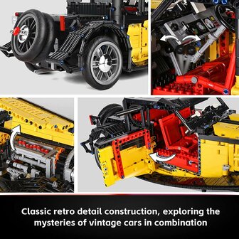 Mould King 13080  Bugatti 50T