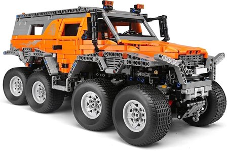 Mould King 13088S Shaman 8x8 ATV orange